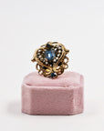 « Mulu Reggio E. » Upcycled golden rococo ring