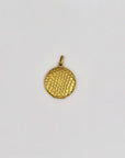 Gold-plated locket pendant