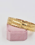 Perfect gold-plated laminated bracelet
