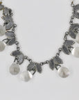 Shiny glass pearly necklace from the 20s
