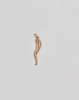 Playful gold-plated pendant (and gift chain)