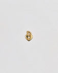Playful gold-plated pendant (and gift chain)