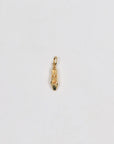 Playful gold-plated pendant (and gift chain)