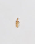 Playful gold-plated pendant (and gift chain)
