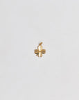 Playful gold-plated pendant (and gift chain)