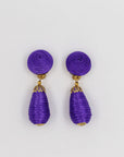 Iconic purple dangly clip