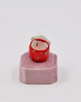 Ceramic handmade flower ring