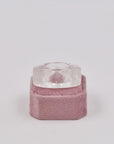 Oversize rock crystal rings