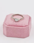 Cutest silver set of rings