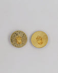 Mermaid golden round clips