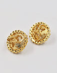 Pearly earrings for pierced ears