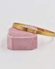 Gold-plated perfect timeless bangle