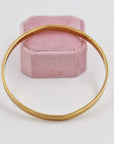 Gold-plated perfect timeless bangle