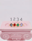 Gold-plated daisy ring
