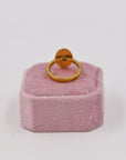 Antique golden signet ring