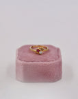 You&me gold-plated ring