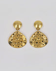Golden hammered clips