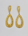 Oriental dangly golden clips