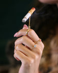 Porte-cigarette - or