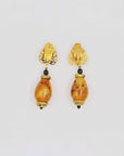 Italian golden pendant clips