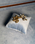 Gala Rhinestone Clip-On Earrings, 1930s