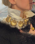 Golden shells necklace