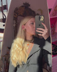 Baroque pink clips