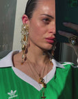 Amazing Italian dangly clips