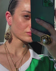 "Mulu Reggio E." amazing earrings