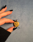 Romantic Gold-Plated Heart Locket Pendant