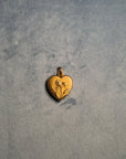 Romantic Gold-Plated Heart Locket Pendant
