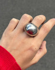Silver Dome Statement Ring