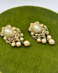 Sodini Baroque Pearl Clip-On Earrings, 1970s