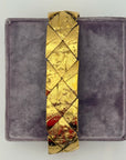 Yves Saint Laurent Golden Metal Bracelet, 1980s