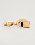 Fischietto pendant - gold (chain gifted)