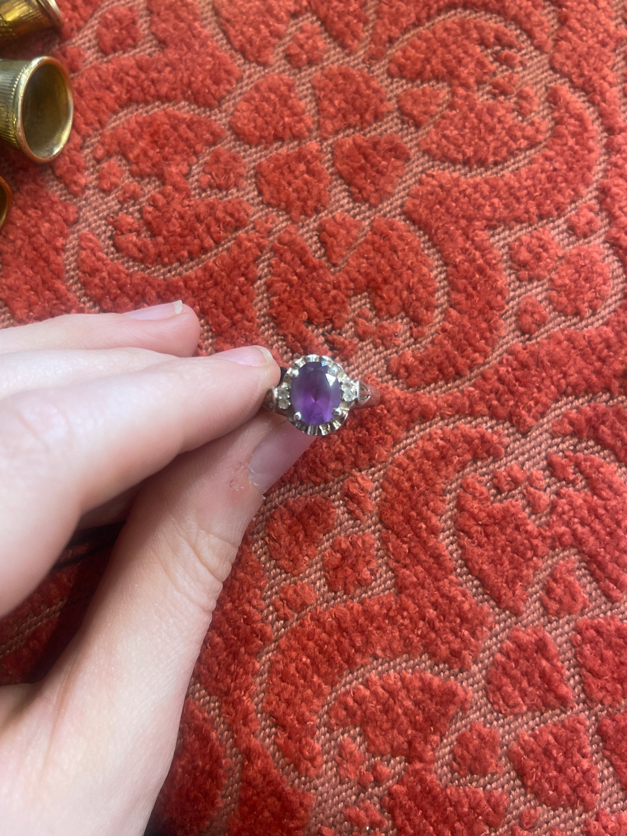 Améthyst ring