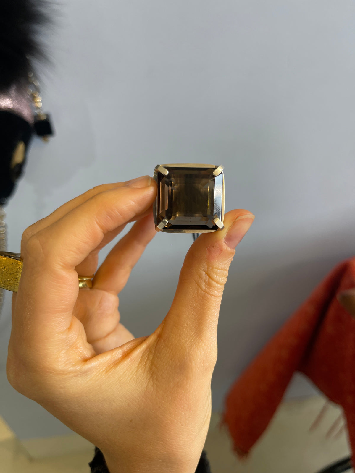 Statement square ring
