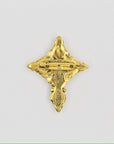 "René Gouin" amazing golden cross pendant/brooch