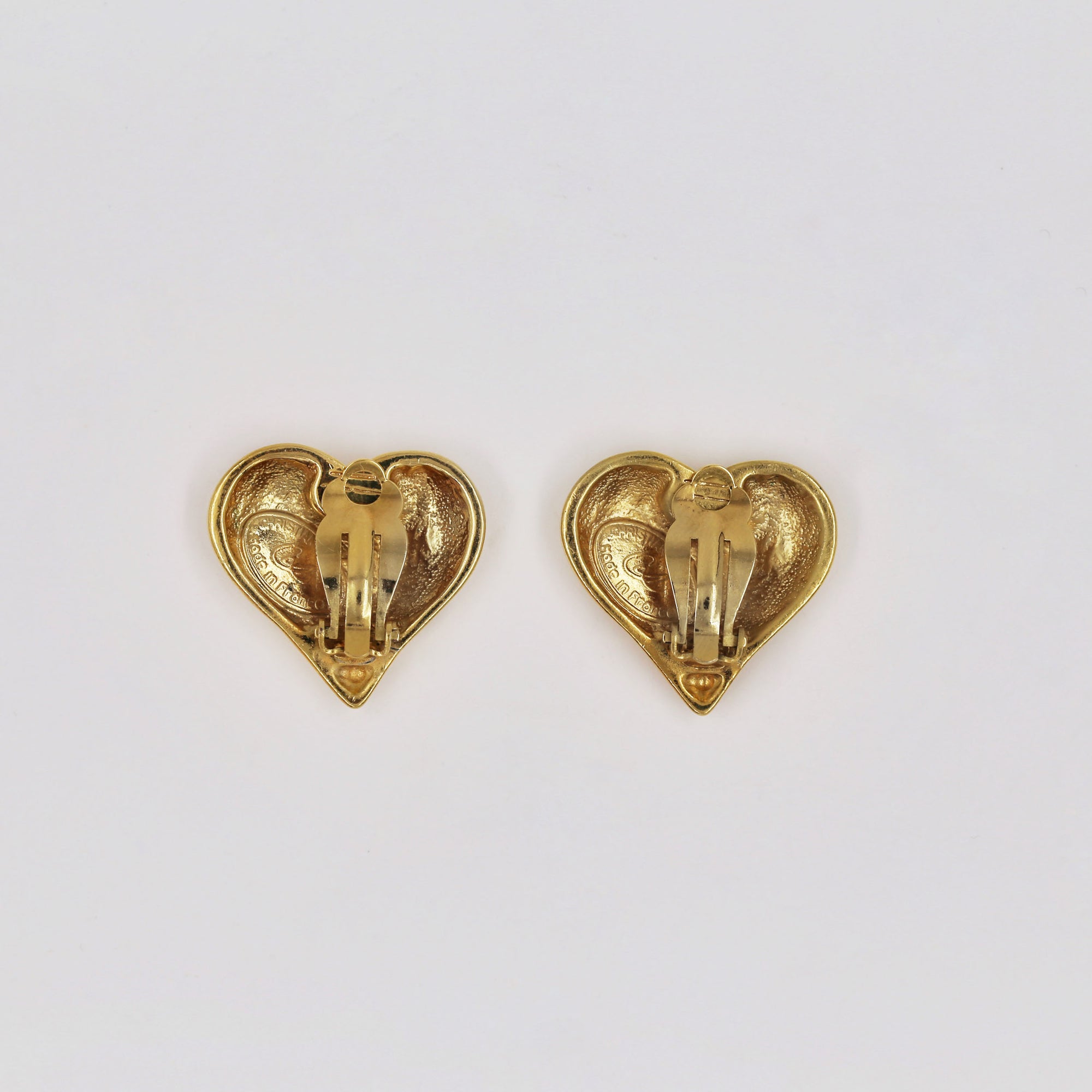 Christian Lacroix golden heart clip