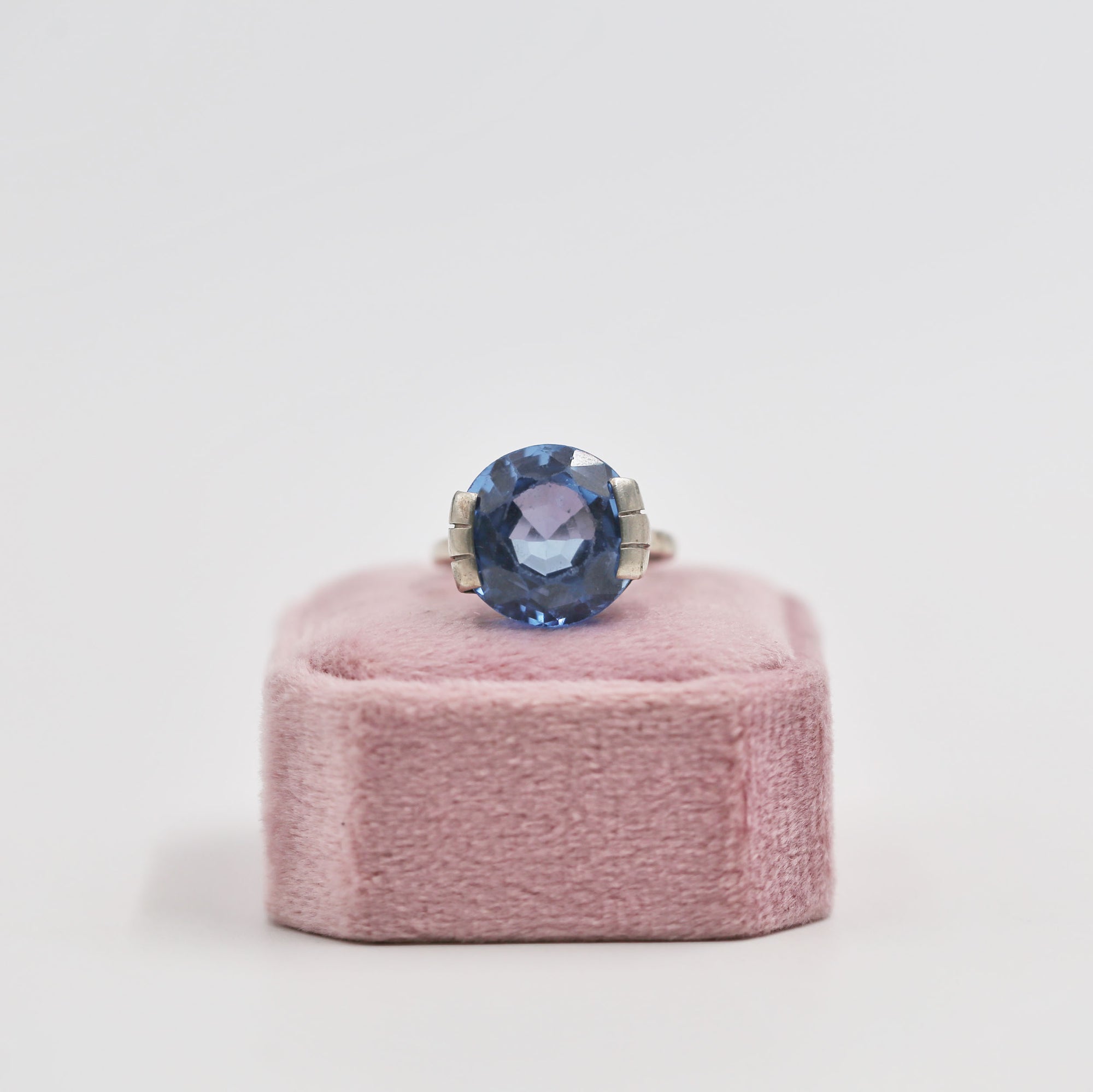 Topaz solitaire ring from the 30’s