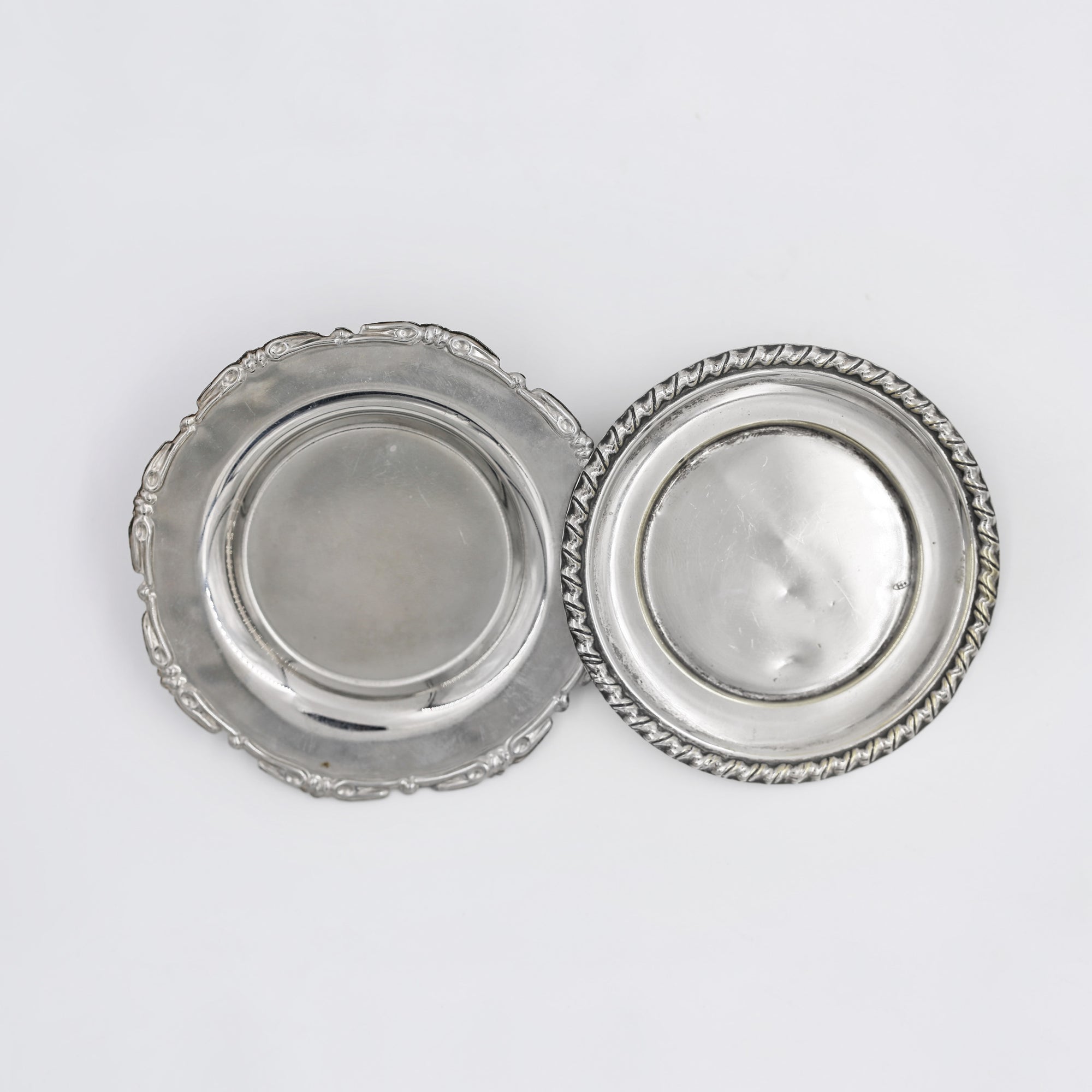Upcycled silver plate clips