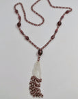 Pearly and glass necklaces from 1920 to 1960