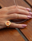 Spritz signet ring