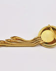 Golden snakes brooch