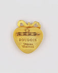 Vivienne Westwood golden heart brooch