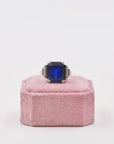 1930-40 dark blue and silver ring