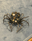 Bruno Da Rocha spider silver and citrine brooch