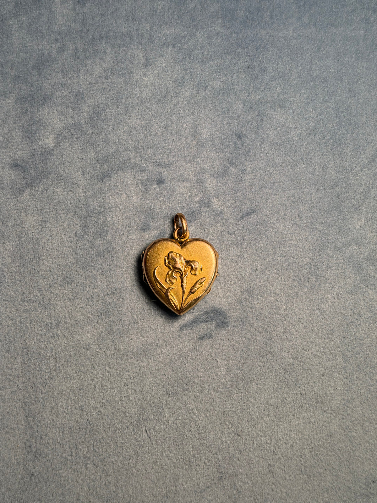 Romantic Gold-Plated Heart Locket Pendant