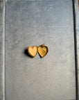 Romantic Gold-Plated Heart Locket Pendant