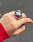 Silver Dome Statement Ring